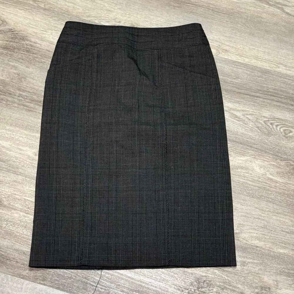 Mossimo size 4 plaid‎ pencil skirt Y2K business attire